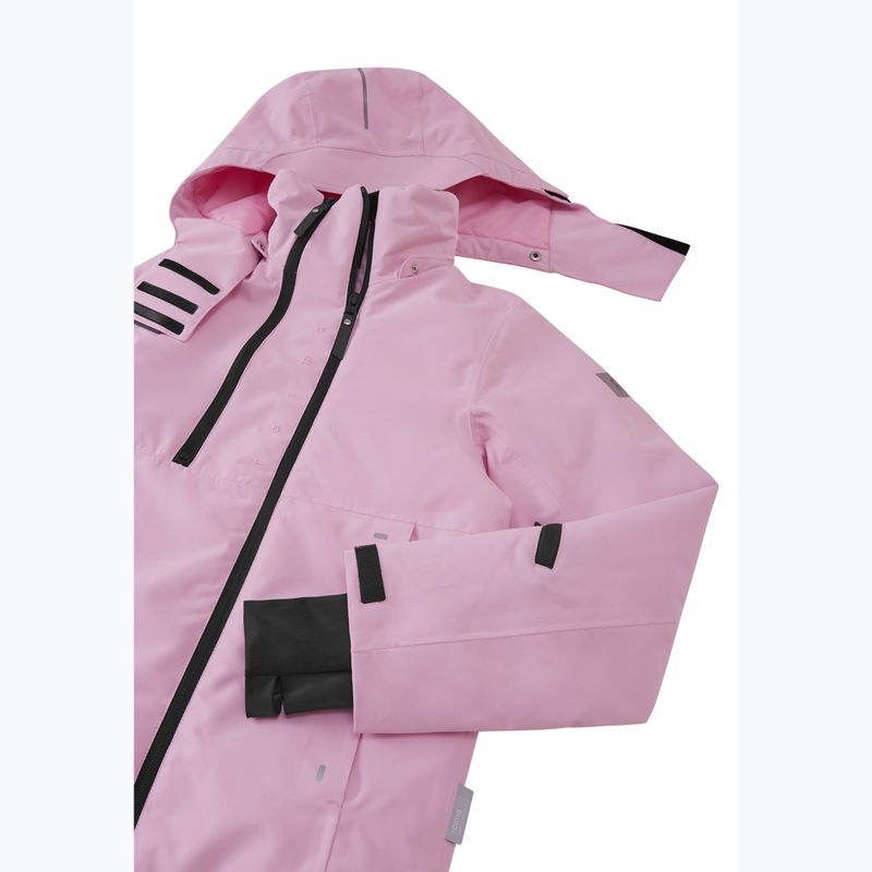 Kurtka narciarska dziecięca Reima Perille light heather 4