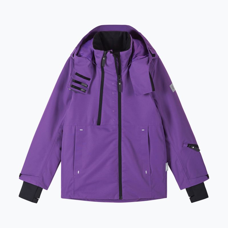 Kurtka narciarska dziecięca Reima Perille plum purple