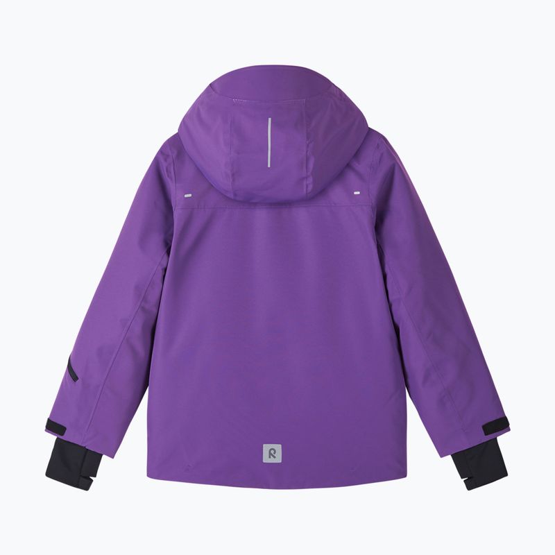 Kurtka narciarska dziecięca Reima Perille plum purple 2