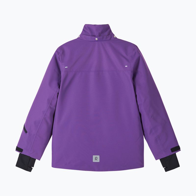 Kurtka narciarska dziecięca Reima Perille plum purple 3