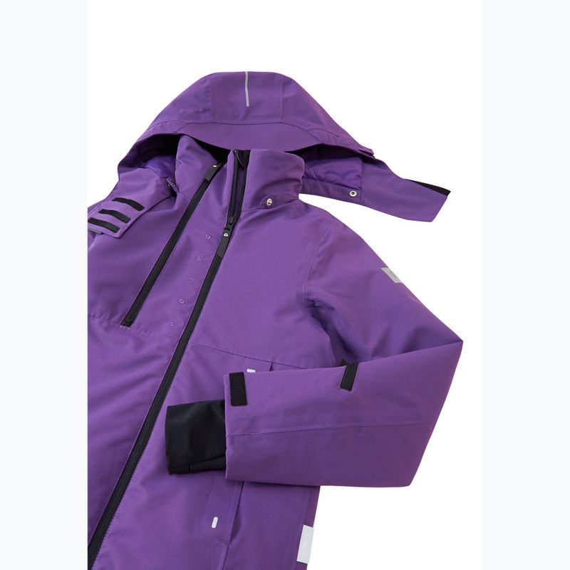 Kurtka narciarska dziecięca Reima Perille plum purple 4