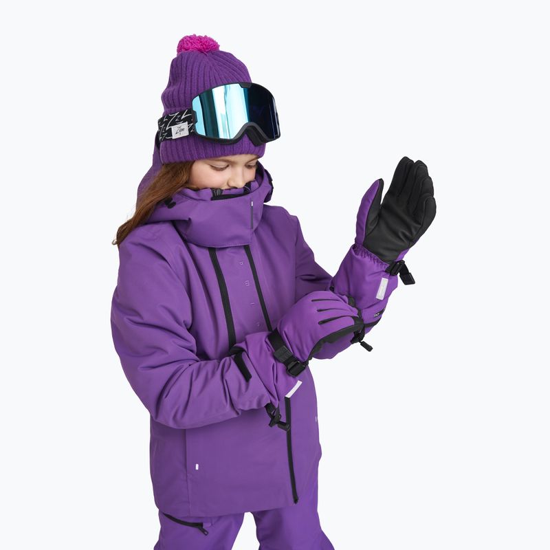 Kurtka narciarska dziecięca Reima Perille plum purple 12
