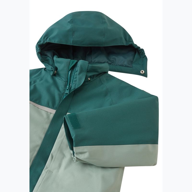 Kurtka zimowa dziecięca Reima Punnus dark teal 4