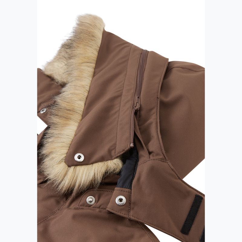Kurtka zimowa dziecięca Reima Ajaton umber brown 6