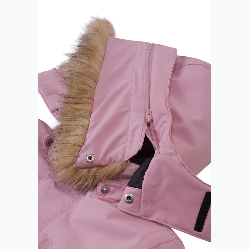 Kurtka zimowa dziecięca Reima Ajaton grey pink 6