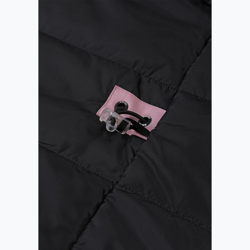 Kurtka zimowa dziecięca Reima Ajaton grey pink 10