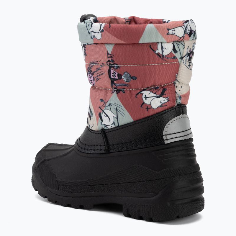 Śniegowce dziecięce Reima Moomin Nefar rose blush 3
