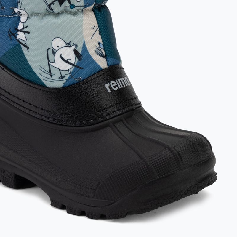 Śniegowce dziecięce Reima Moomin Nefar blue ocean 7