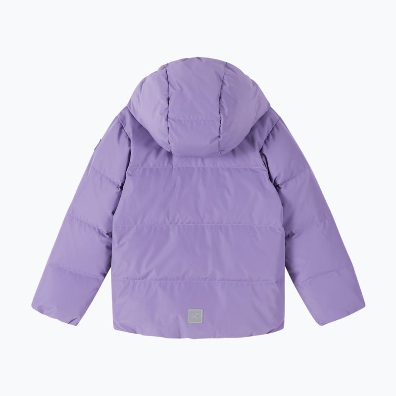 Kurtka puchowa dziecięca Reima Paimio misty violet 2
