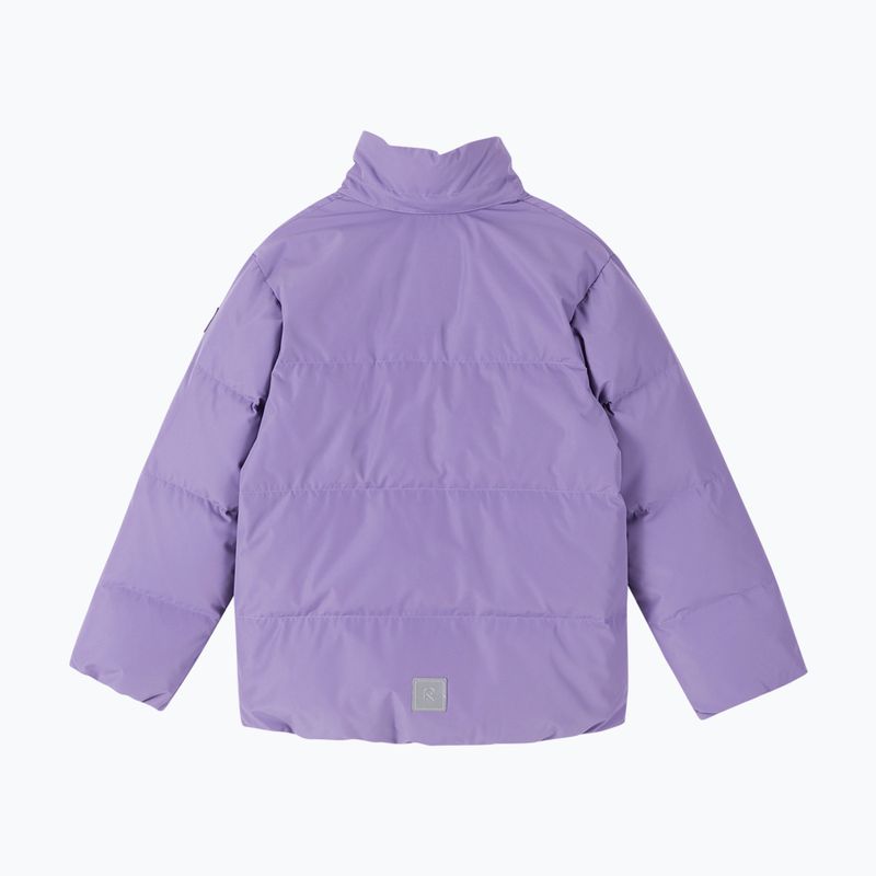 Kurtka puchowa dziecięca Reima Paimio misty violet 3