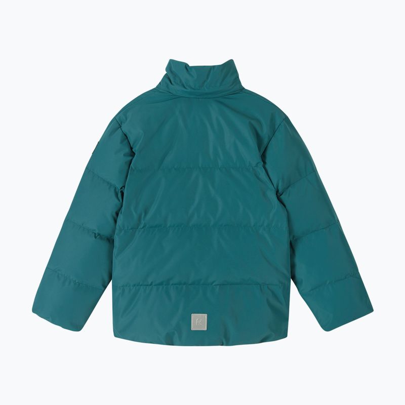 Kurtka puchowa dziecięca Reima Paimio dark teal 3