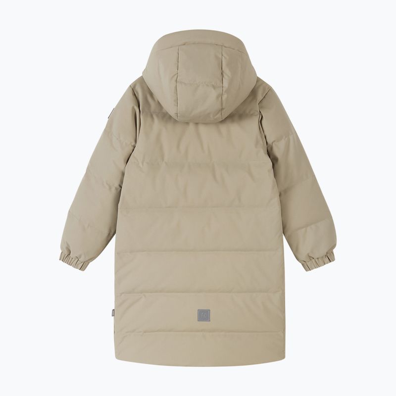 Płaszcz puchowy dziecięcy Reima Parkkala earthy beige 2