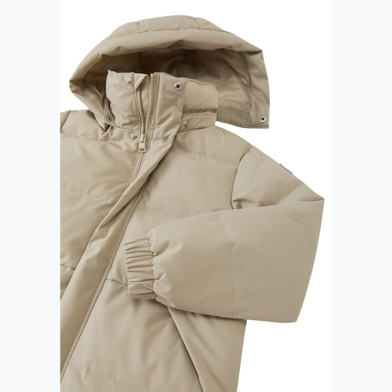 Płaszcz puchowy dziecięcy Reima Parkkala earthy beige 4