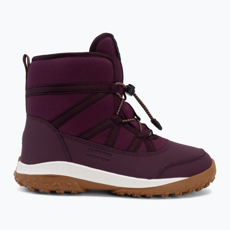 Śniegowce dziecięce Reima Myrsky deep purple 2