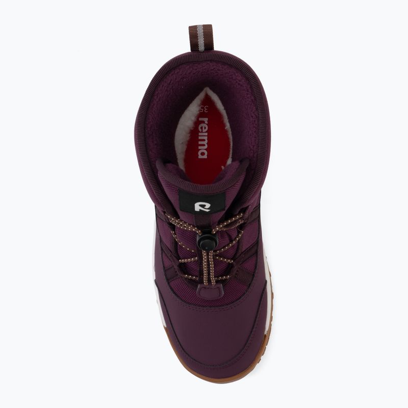 Śniegowce dziecięce Reima Myrsky deep purple 5