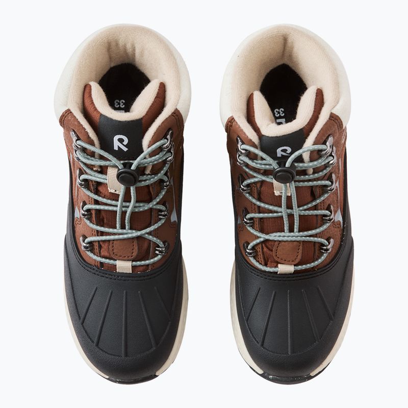 Śniegowce dziecięce Reima Hallava Lace umber brown 6