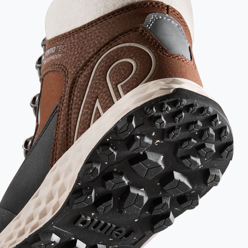 Śniegowce dziecięce Reima Hallava Lace umber brown 7