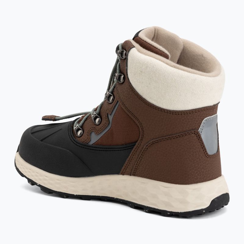 Śniegowce dziecięce Reima Hallava Lace umber brown 3