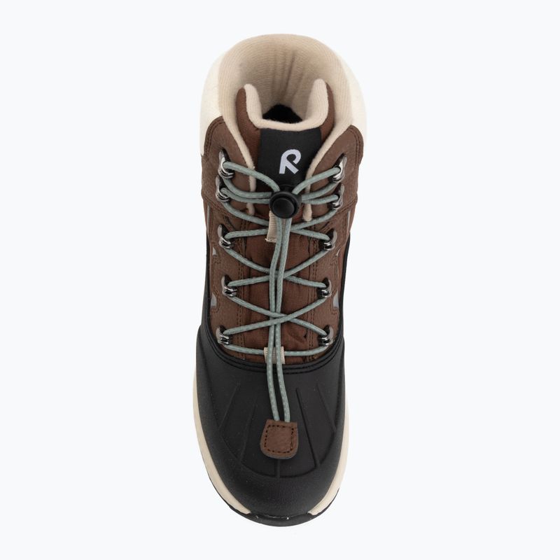 Śniegowce dziecięce Reima Hallava Lace umber brown 5
