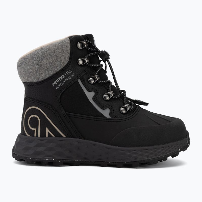 Śniegowce dziecięce Reima Hallava Lace black 2