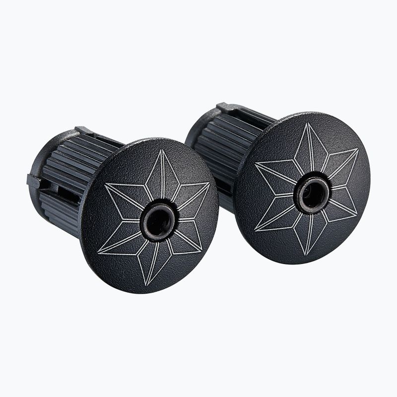 Owijka na kierownicę SUPACAZ Super Sticky Kush Galaxy 2.5 mm white print/ano black plugs 3