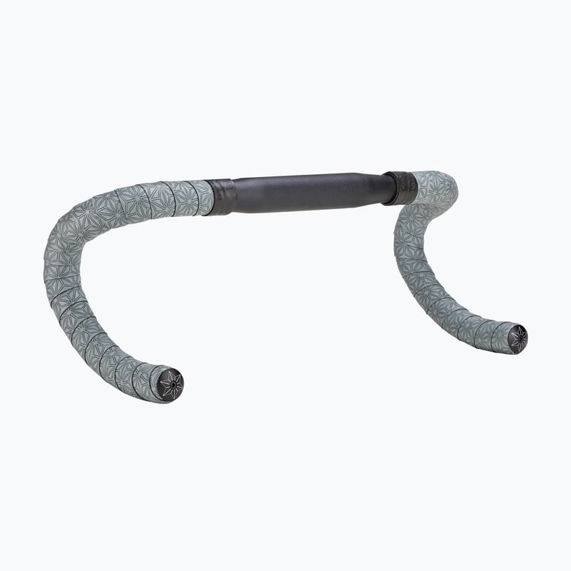 Owijka na kierownicę SUPACAZ Super Sticky Kush Classic 2.5 mm gun metal/ano black plugs 2
