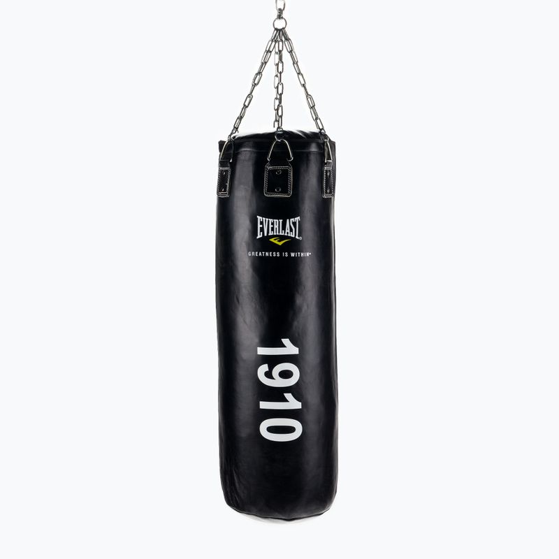 Worek treningowy skórzany Everlast czarny 5120
