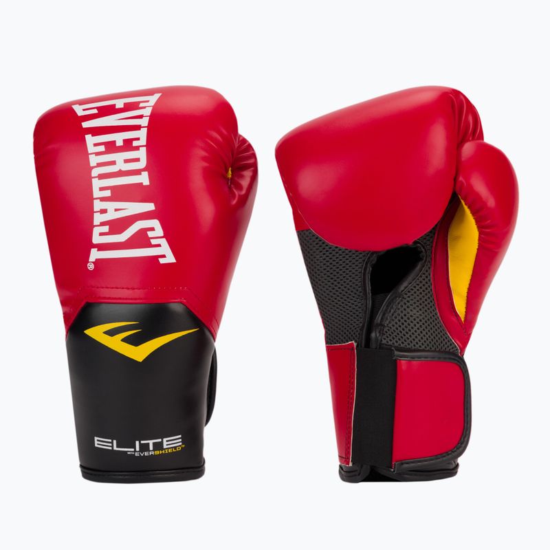 Rękawice bokserskie Everlast Pro Style Elite 2 red 3