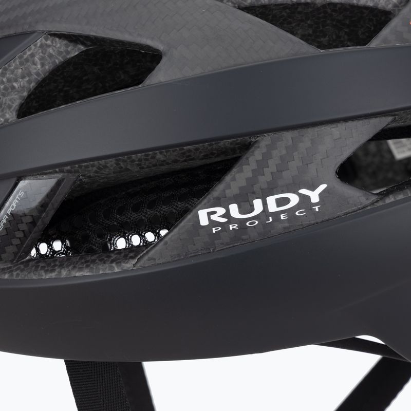 Kask rowerowy Rudy Project Rebel carbon black matte 7