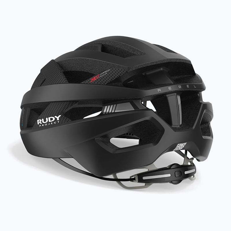 Kask rowerowy Rudy Project Rebel carbon black matte 10