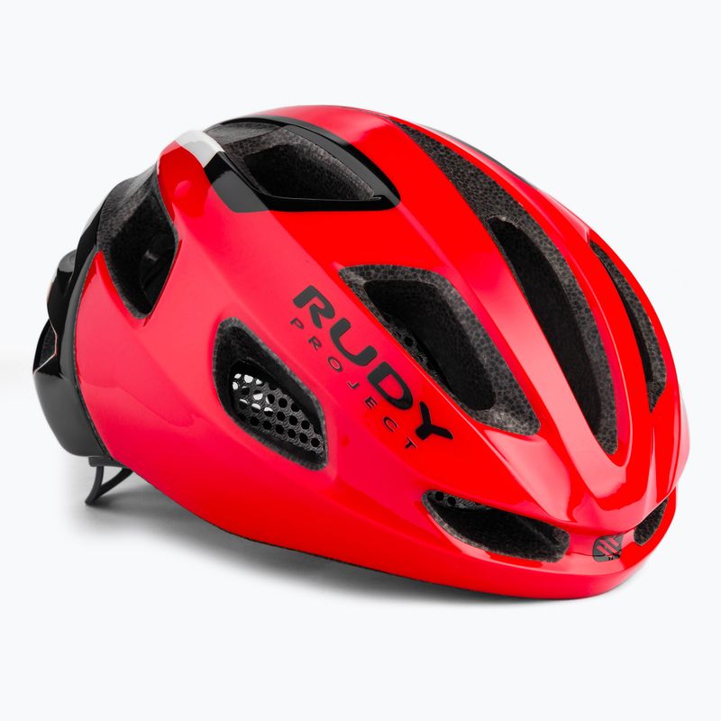 Kask rowerowy Rudy Project Strym red shiny