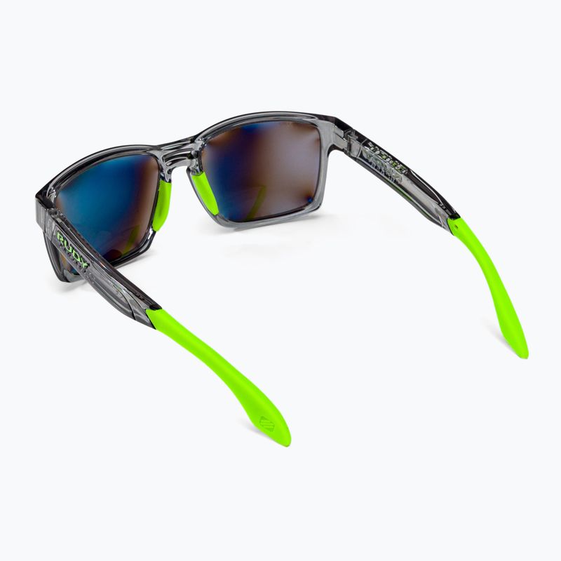 Okulary przeciwsłoneczne Rudy Project Spinair 57 crystal graphite/polar 3fx hdr multilaser green 2