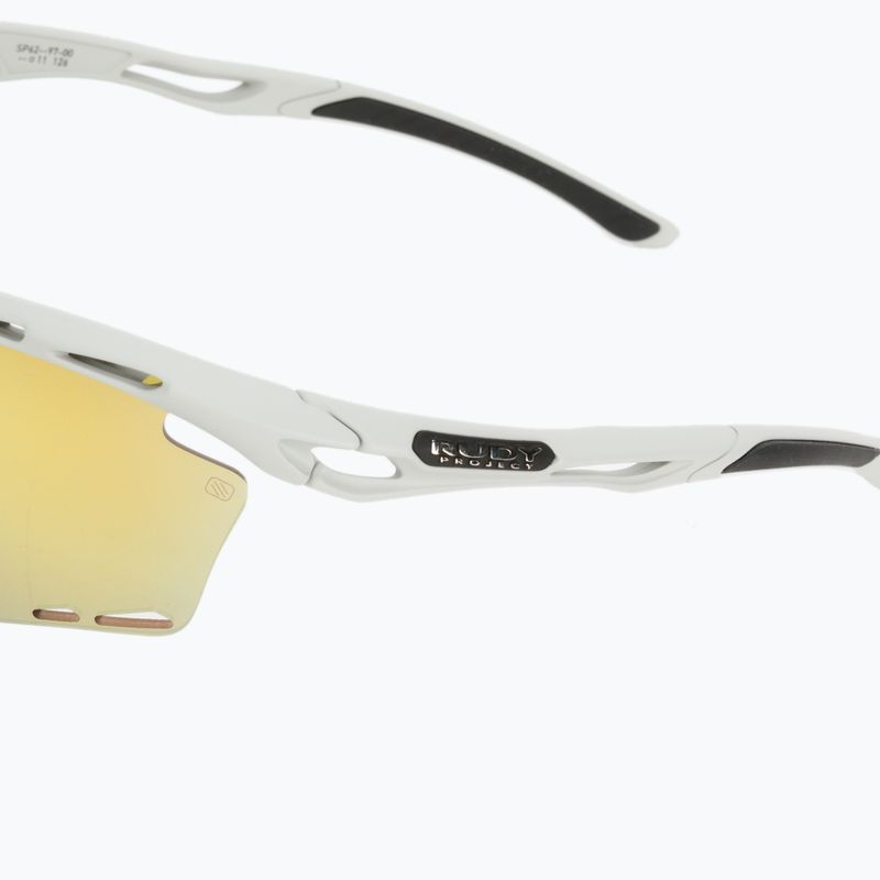 Okulary przeciwsłoneczne Rudy Project Propulse light grey matte/multilaser yellow 4