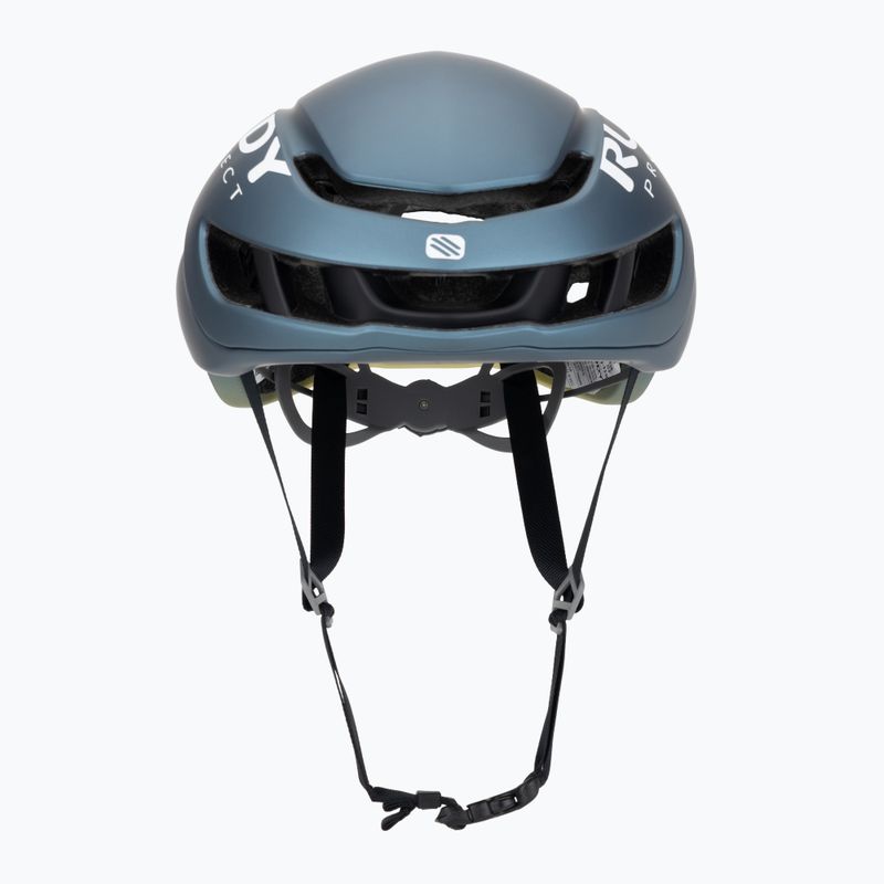 Kask rowerowy Rudy Project Nytron blue avio/apple green metal matte 2