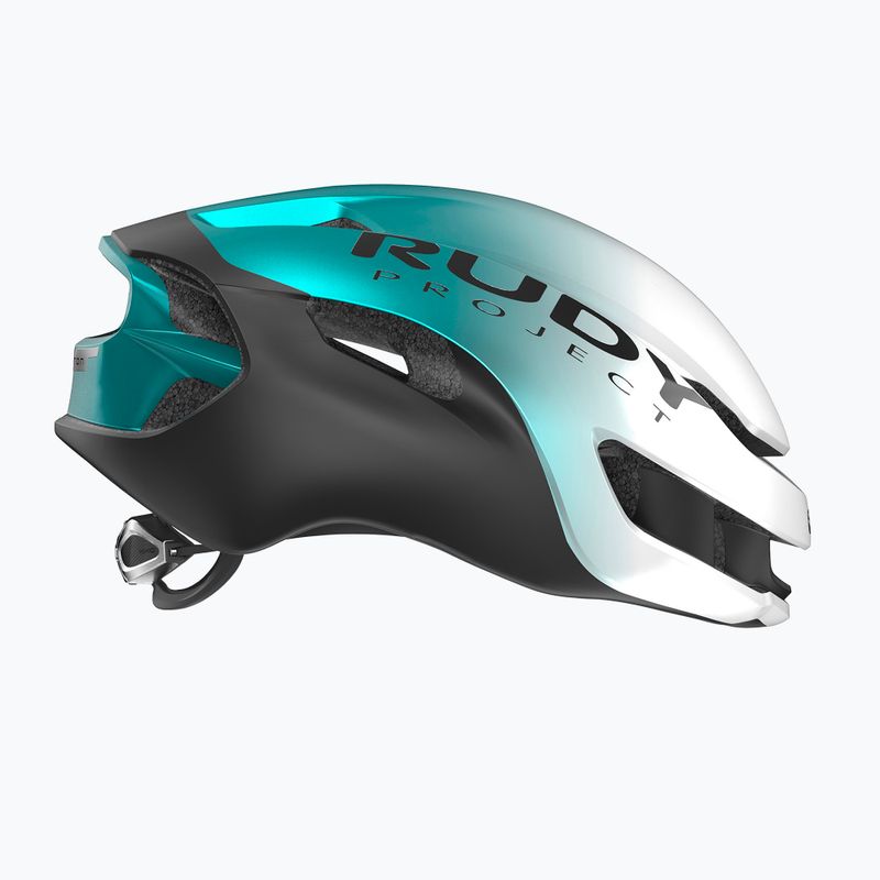 Kask rowerowy Rudy Project Nytron pearl/emerald/black metal matte 2