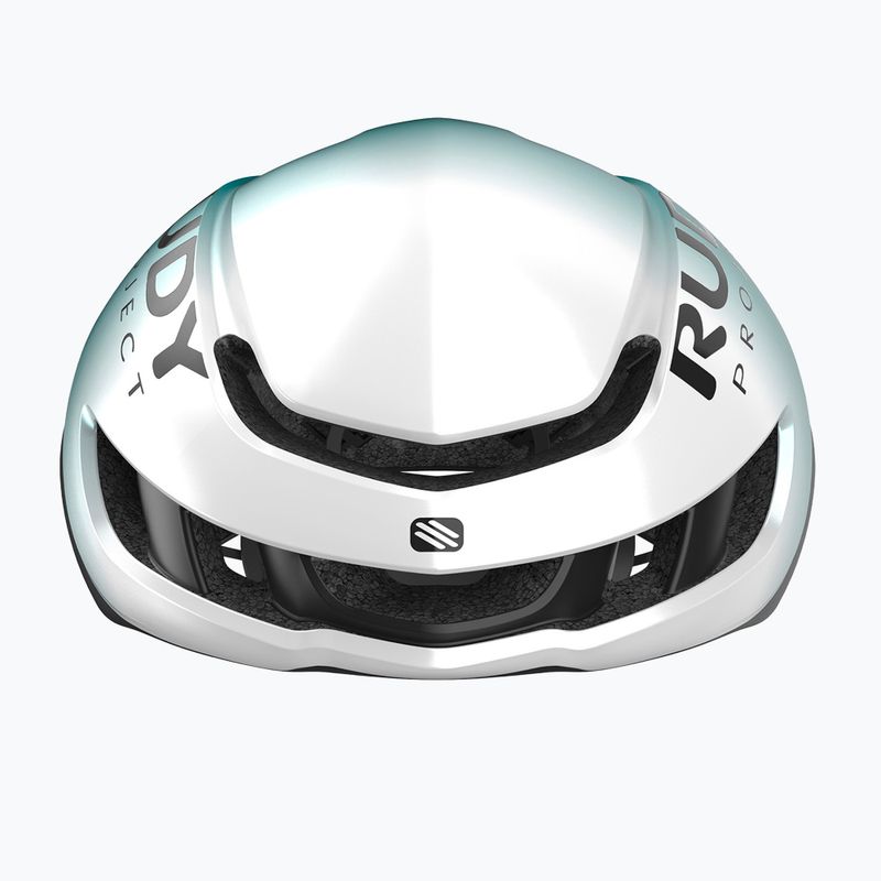 Kask rowerowy Rudy Project Nytron pearl/emerald/black metal matte 3