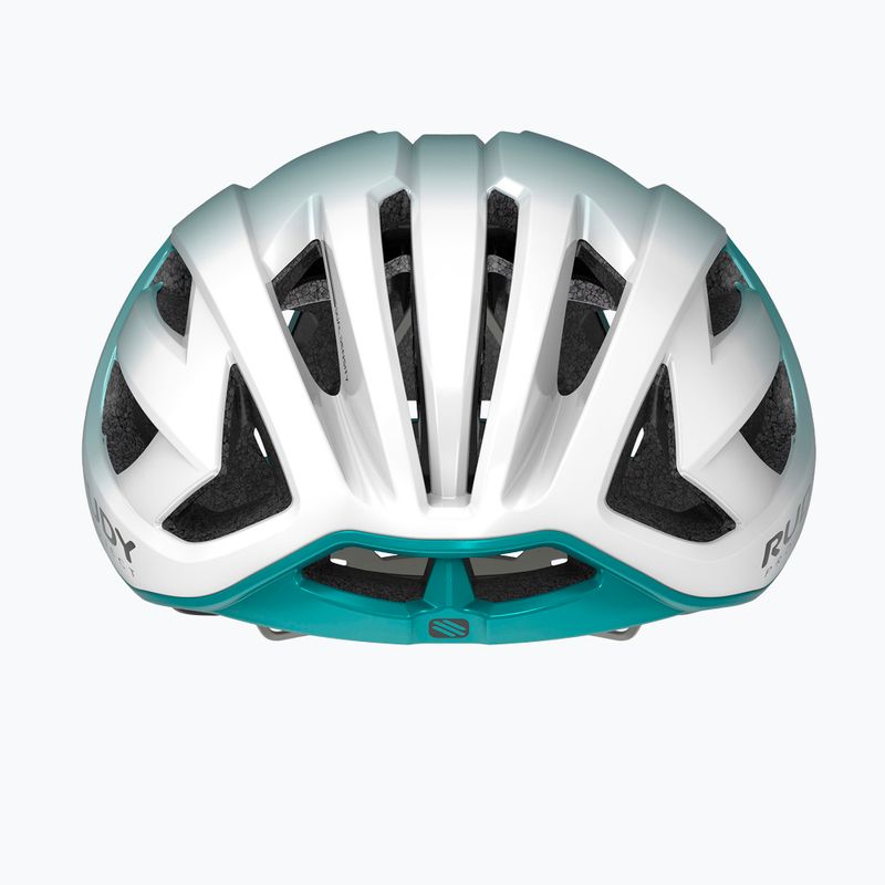 Kask rowerowy Rudy Project Egos pearl/emerald metal matte 3