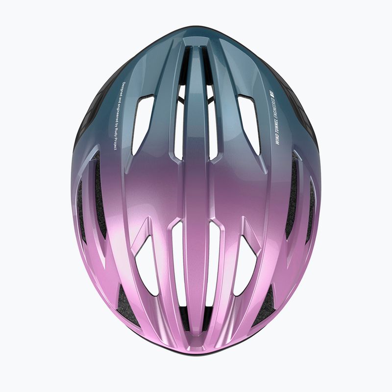 Kask rowerowy Rudy Project Egos lilac/blue avio metal shiny 5