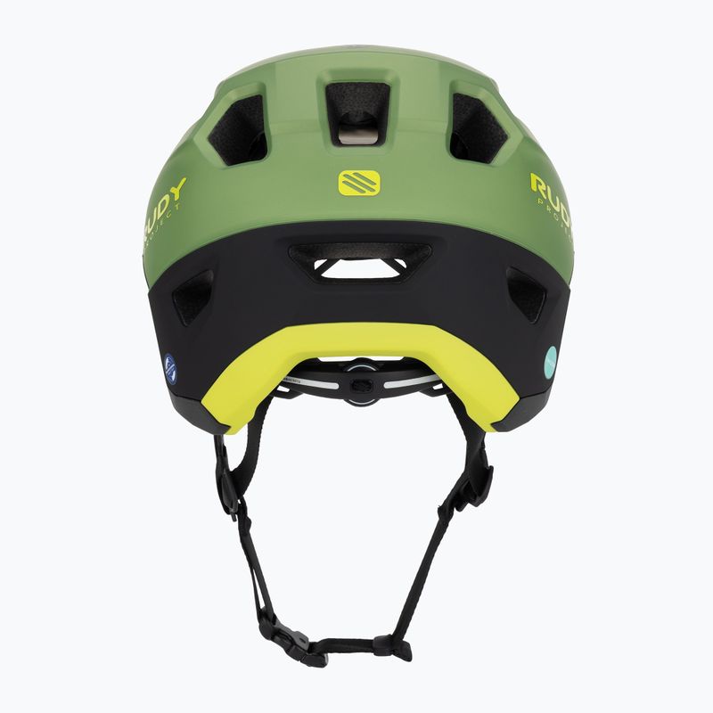 Kask rowerowy Rudy Project Terraform met.olive/black/acid green matte 4