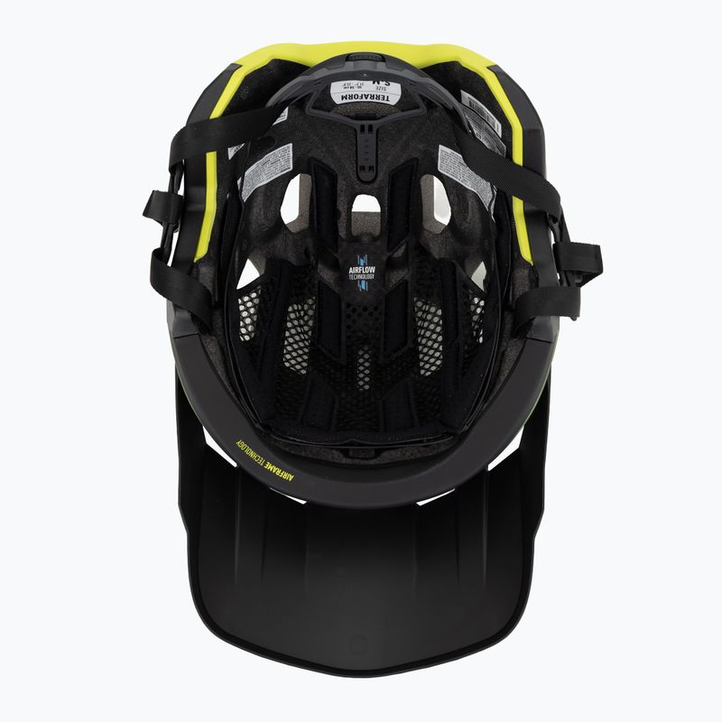 Kask rowerowy Rudy Project Terraform met.olive/black/acid green matte 5