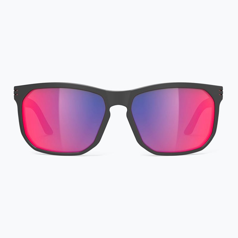 Okulary przeciwsłoneczne Rudy Project Soundrise black matte/polar 3fx hdr multilaser red 2