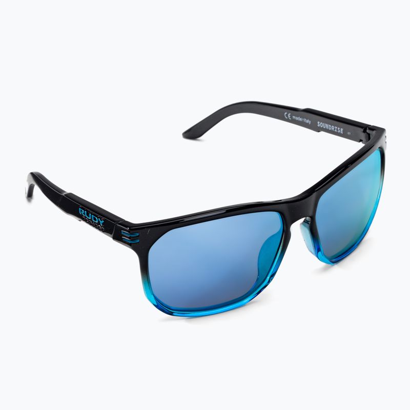 Okulary przeciwsłoneczne Rudy Project Soundrise black fade crystal azur gloss/multilaser ice