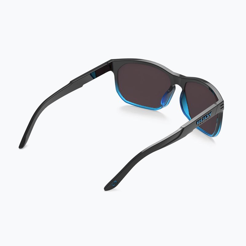 Okulary przeciwsłoneczne Rudy Project Soundrise black fade crystal azur gloss/multilaser ice 10