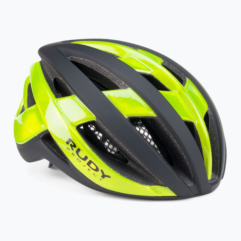 Kask rowerowy Rudy Project Venger Reflective Road yellow matte shiny