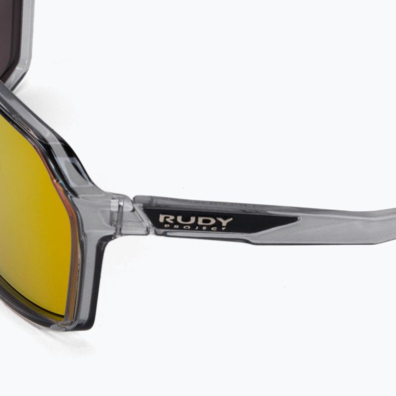 Okulary przeciwsłoneczne Rudy Project Spinshield crystal ash/multilaser gold 4