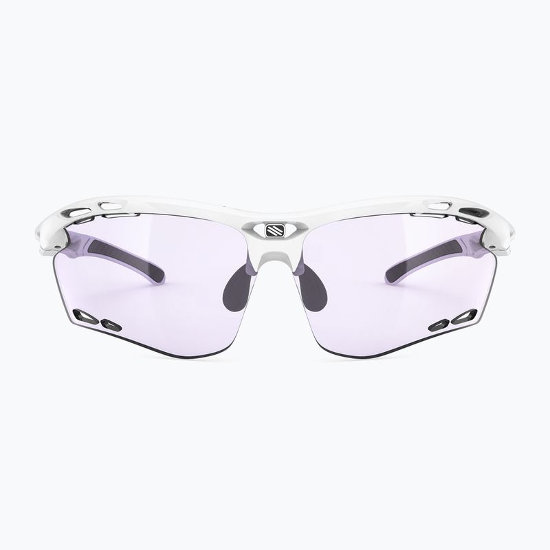 Okulary przeciwsłoneczne Rudy Project Propulse white glossy/impactx photochromic 2 laser purple 2