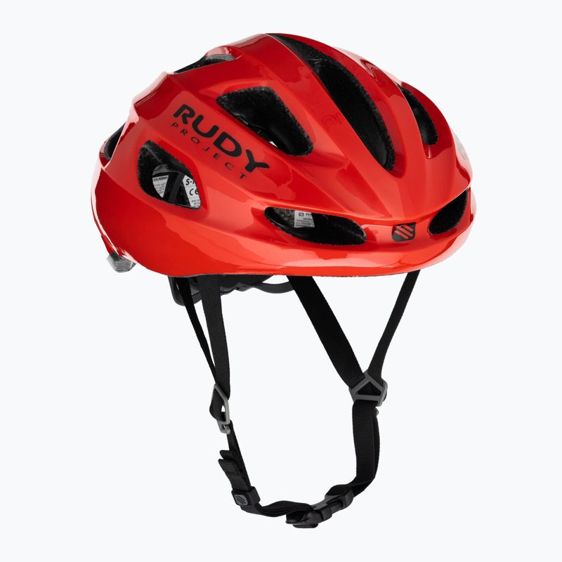 Kask rowerowy Rudy Project Strym Z red shiny