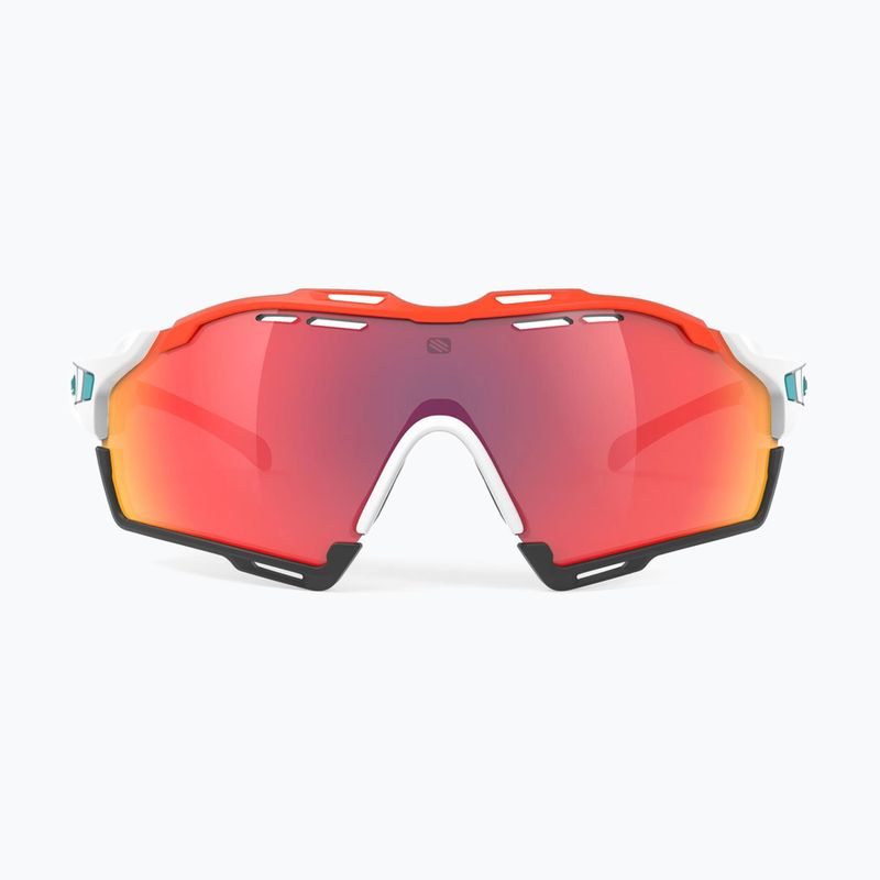 Okulary przeciwsłoneczne Rudy Project Cutline white matte/multilaser red 2