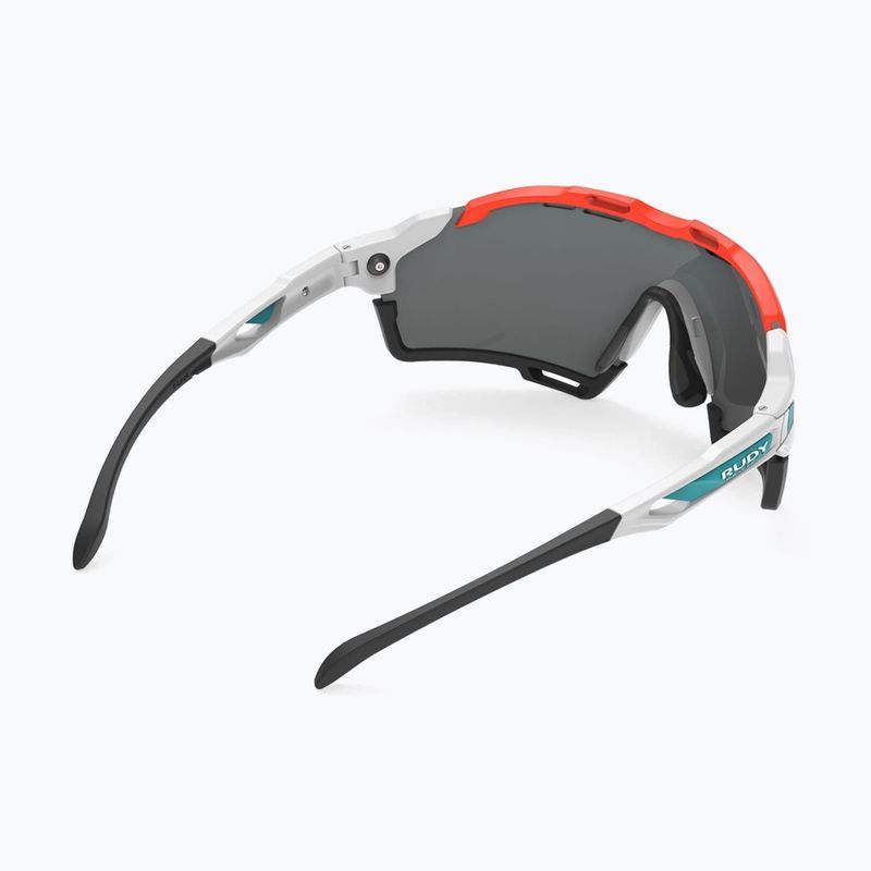 Okulary przeciwsłoneczne Rudy Project Cutline white matte/multilaser red 5