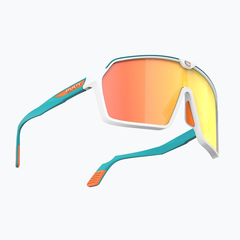 Okulary przeciwsłoneczne Rudy Project Spinshield white and water matte/multilaser orange 2